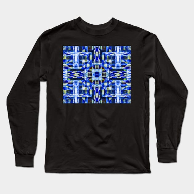 Symmetrical pattern Long Sleeve T-Shirt by Guardi